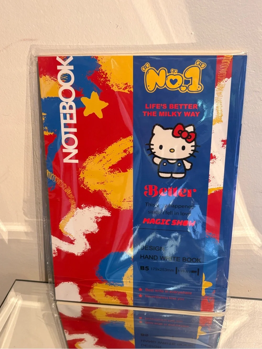 Hello kitty flexible style notebook